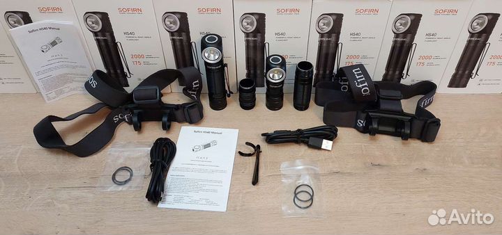 Фонарь налобный Sofirn SP40 HS20 HS40 HS41 HD15 20