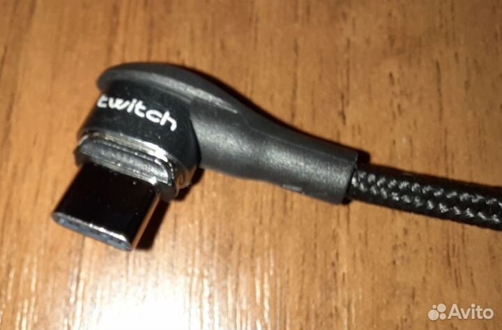 Магнитный г-образный кабель Type-C usb