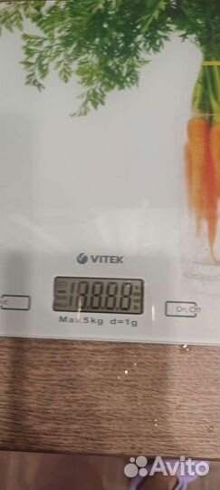 Весы кухонные vitek