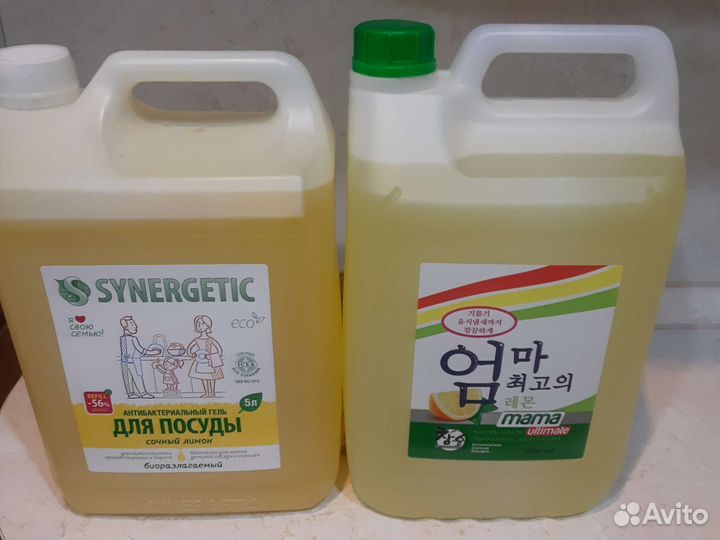 Концентрированное средство для мытья посуды 5л