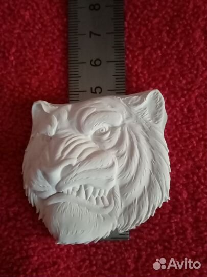 Тигр и лошадка 2d,сова гипсовые для раскрашивания