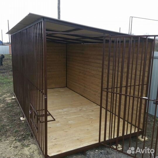 Вольер 4*2*2 метра