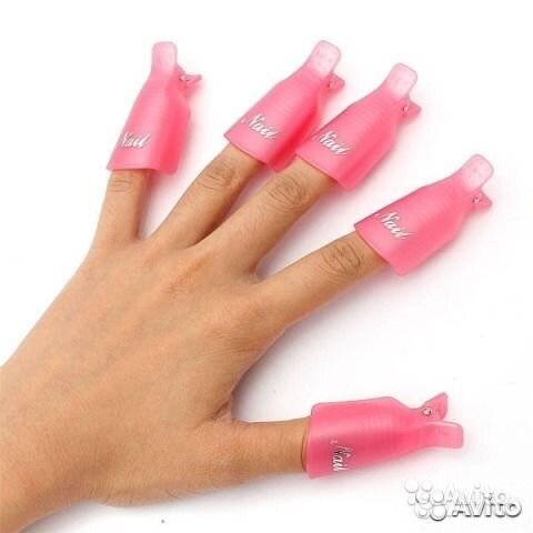 Новые наборы из зажимов-клипс для снятия гель-лак