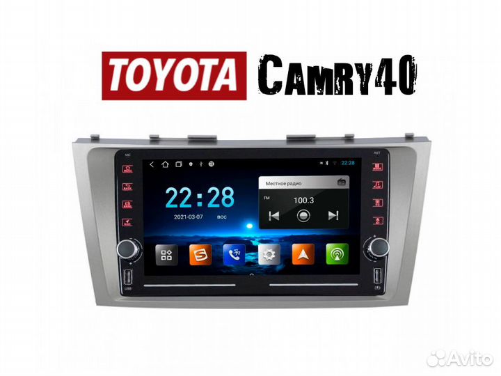 Topway ts7 Toyota Camry 40 2/32gb Carplay / Androi