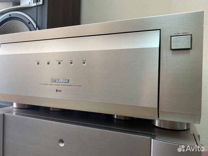 Svhs HiFi Магнитофон Mitsubishi HV-V7000 Japan