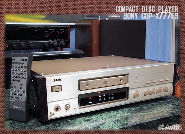 CD проигрыватель Sony CDP X777ES