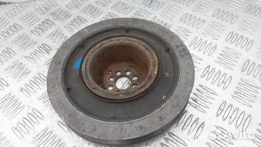 Шкив коленвала демпферный дизельный volkswagen tou