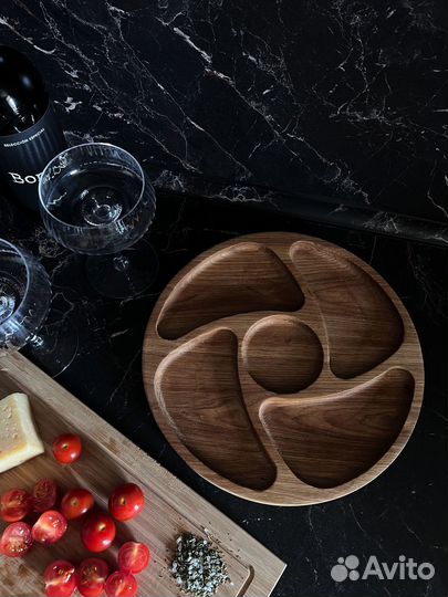 Менажница деревянная