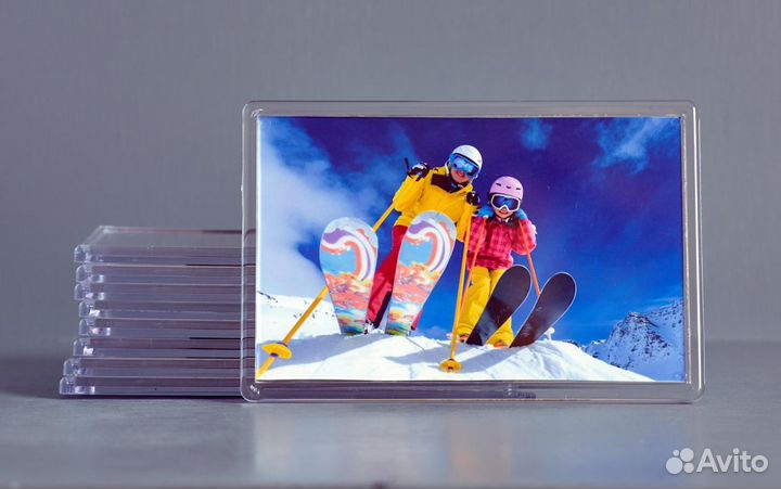 Акриловый магнит 78*52 «марка»