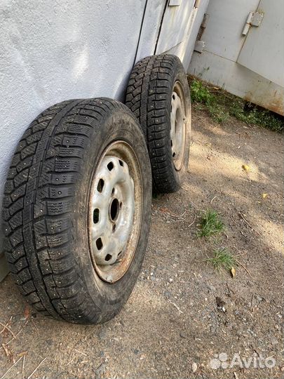 Пара зимних колес Cordiant 175 70 R13 4x100