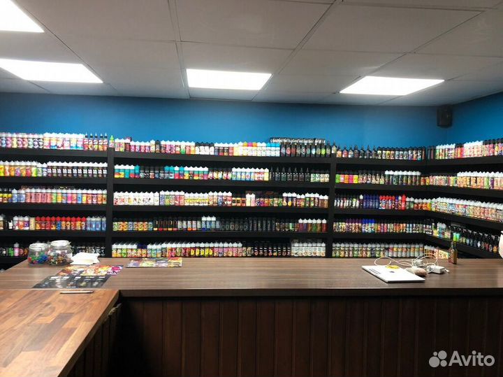 Готовый вейпшоп с оборудованием на продажу