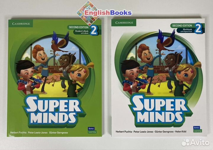 Super Minds 2 2ed (учебник,раб.тетрадь,диск)