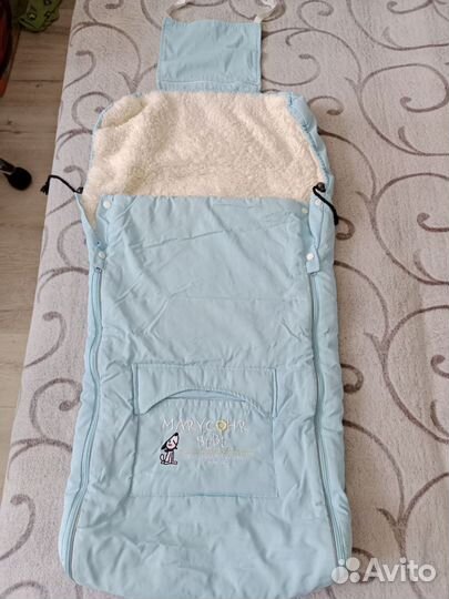 Теплый конверт в коляску