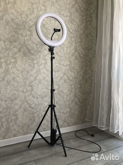 Свет для съемки кольцевая лампа