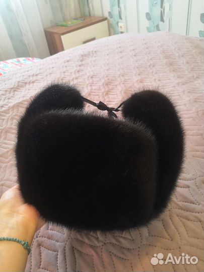 Мужская шапка норковая