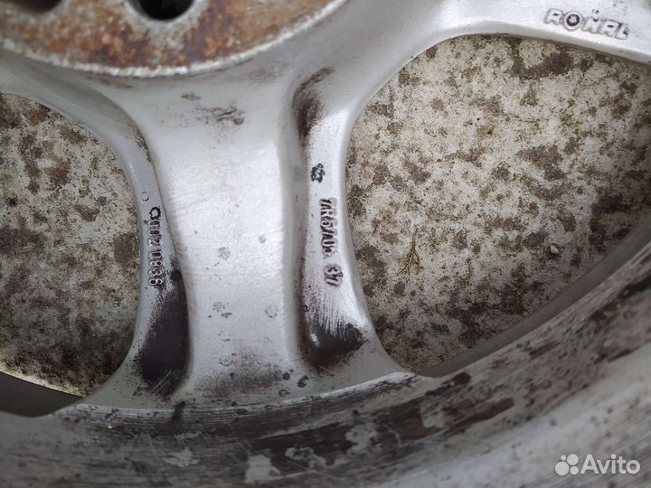 Литые диски r15 мерседес вито оригинал