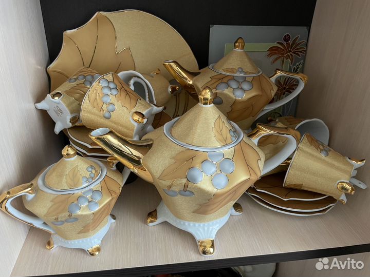 Сервиз чайный на 6 персон фарфор
