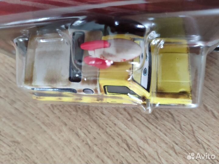 Машинка Тачки Тодд Овраг грома Mattel