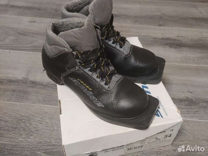 Ботинки лыжные (детские ) spine Cross