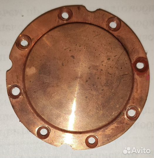 Медное основание от водяной системы охлаждения