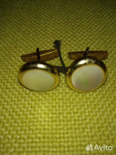 Запонки и заколка для галстука