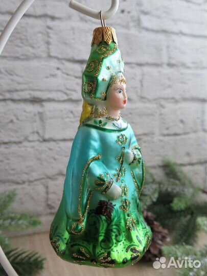 Царевна лягушка Елочная игрушка Элита