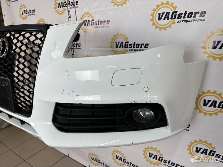 Бампер передний Audi A4 B8 2008 дорестайлинг