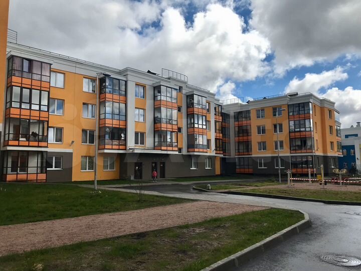 1-к. квартира, 34 м², 1/4 эт.