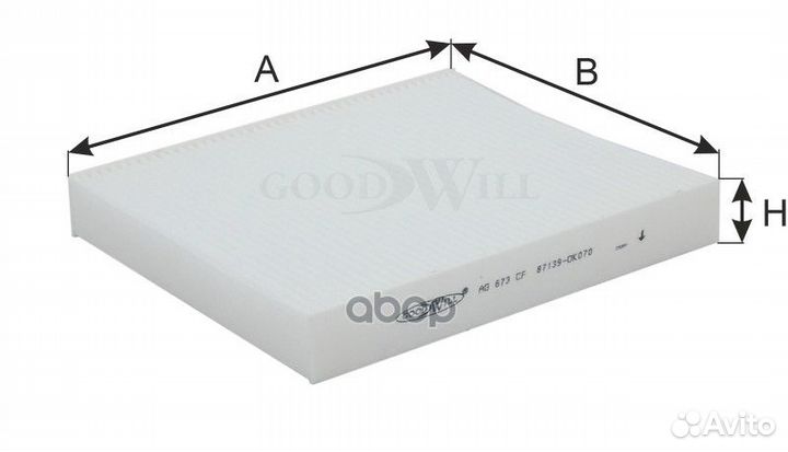 Фильтр салона toyota camry viii toyota camry VI