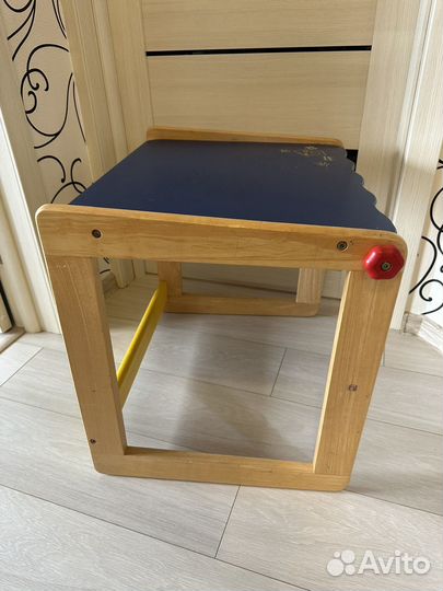 Детский столик и стульчик деревянный