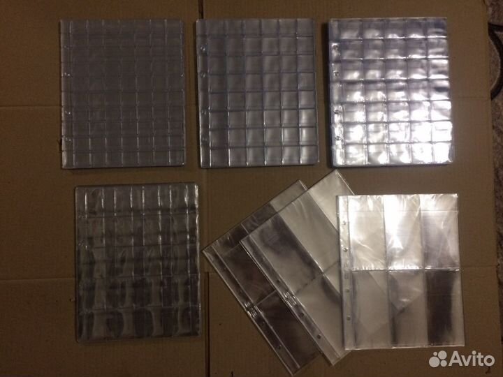 Для монет и банкнот - новые альбомы и листы