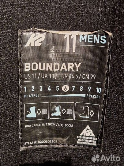 Ботинки К2 для сноуборда + крепления Salomon