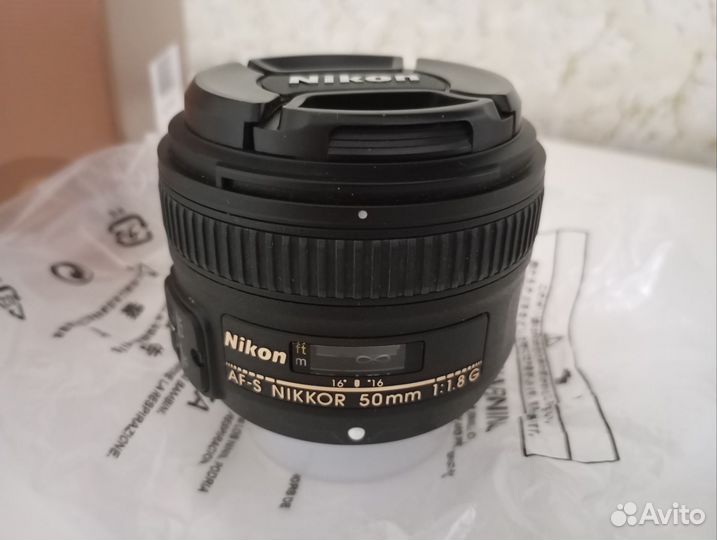 Объектив Nikon 50mm f/ 1.8G AF-S
