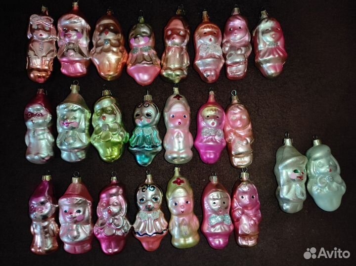 Елочные игрушки СССР