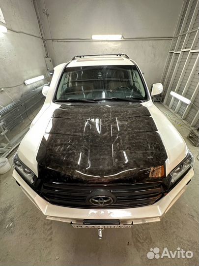 Капот карбоновый shikari PRO на Land cruiser 200 2
