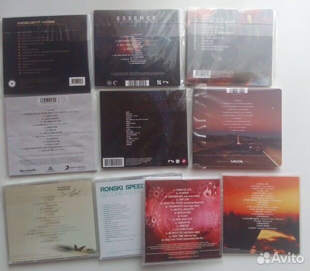 CD диски Trance Hard фирменные Аудио