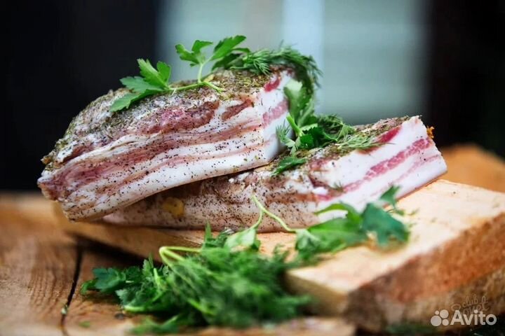 Грудинка соленая