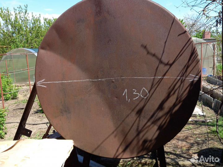 Бочка металлическая