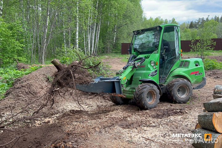 Корчеватель на мини-трактор Avant