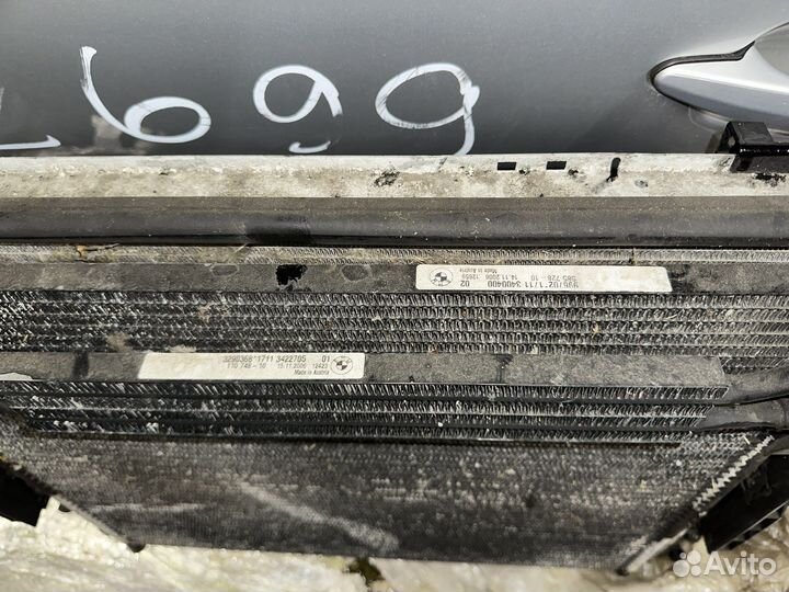 Бмв х3 е83 радиатор основной n52