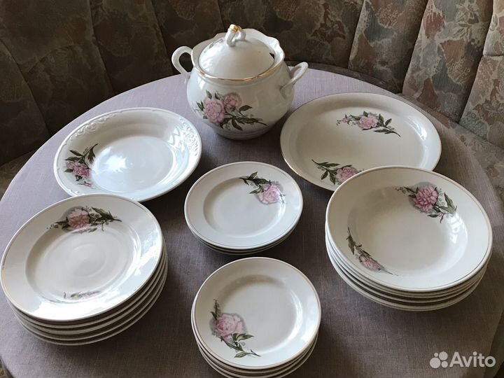 Тарелки Блюда Супница тфз 24 предмета