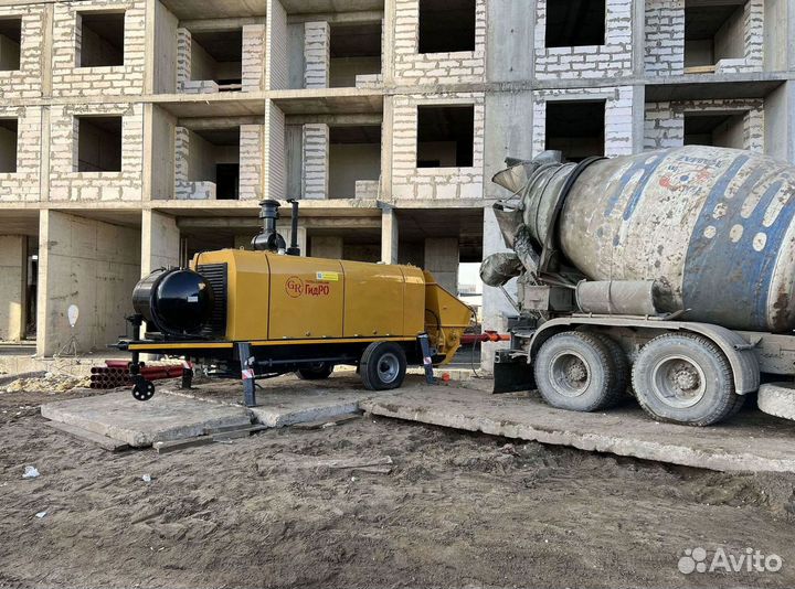 Бетононасос стационарный 40 кубов