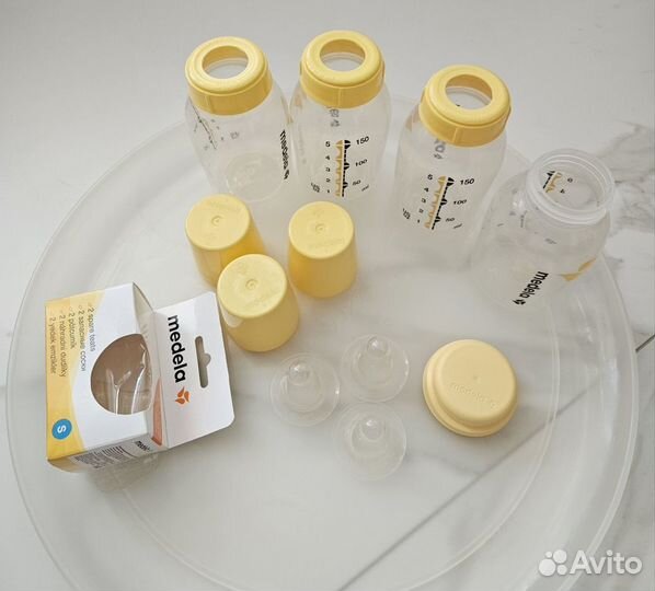 Бутылочки для кормления medela, 4шт