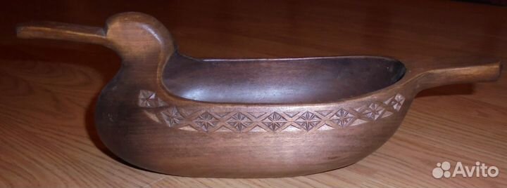 Резной древнерусский Ковш -Ендова. Резьба по дерев