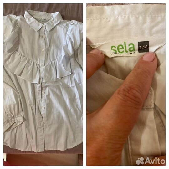 Рубашки и блузки в школу