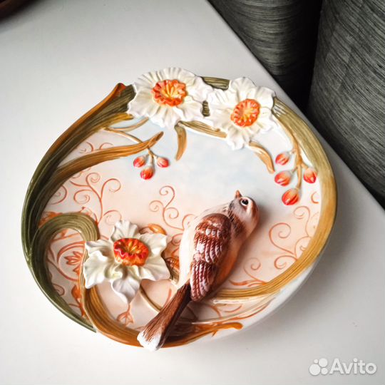 Тарелка на стену/Фарфор