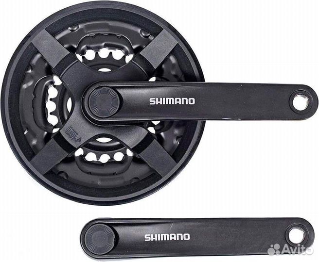Система shimano TY301 170 мм Кв 48-38-28 с защитой