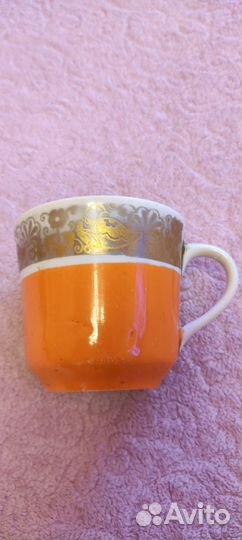Бокал (кружка ) Фарфор Песочное.СССР