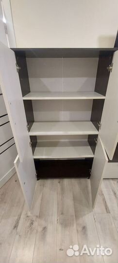 Шкаф комнатный с полками + тумба