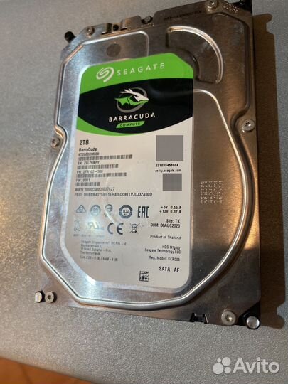 Жесткий диск Seagate barracuda 2TB
